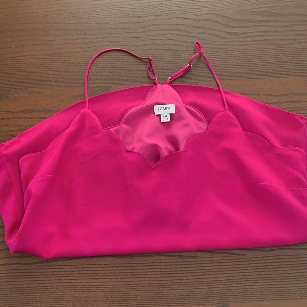 Selling THREE J. Crew scalloped cami tops - Picture 10 of 12